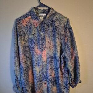 Vintage 90s Simply Silk blouse